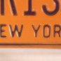 New York vanity BORISKA license plate Boris KA Borbala Bora Borka Borsala Borsca