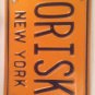 New York vanity BORISKA license plate Boris KA Borbala Bora Borka Borsala Borsca