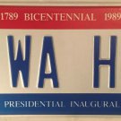 D.C. vanity WASHINGTON HATE license plate Republican Big Government Bureaucracy
