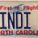 NC vanity CINDI CINDY R license plate Cinthya Lucinda Cindie Cyndy Cyndie Cindee