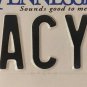 TN vanity STACY G license plate Stacey Stacee Anastasia Stasia Staci Stacie Tacy