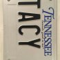 TN vanity STACY G license plate Stacey Stacee Anastasia Stasia Staci Stacie Tacy