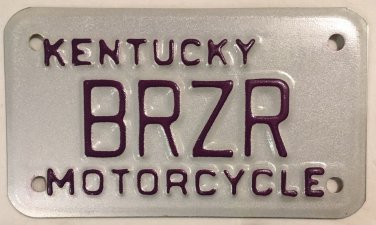 MOTORCYCLE vanity BREEZER license plate Convertible Car Alcohol Breeze Bike Wind