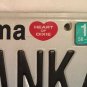 VANITY THANK U FOR TEACHER license plate Educator Professor Schoolmaster School