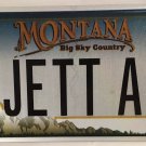 Vanity JETTA license plate Volkswagen German Car Auto WV Jetter Vdub