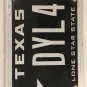 TX BIG Star vanity DYLAN License Plate Dyllan Dillan Dylon Dilan Dyllon Dillon