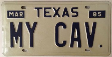 Vanity MY MAN CAVE license plate Media Room Home Basement Space Manly Den TV Fun