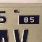 Vanity MY MAN CAVE license plate Media Room Home Basement Space Manly Den TV Fun