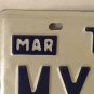 Vanity MY MAN CAVE license plate Media Room Home Basement Space Manly Den TV Fun