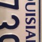 Louisiana SOUTHERN UNIVERSITY A&M College license plate Lady Jaguars NCAA Jaguar
