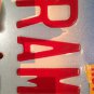 Vanity RAMS RAM license Plate Dodge Muscle Car Chrysler wild Animal NFL football