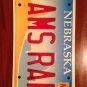 Vanity RAMS RAM license Plate Dodge Muscle Car Chrysler wild Animal NFL football