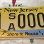 NJ SHORE BEACH BUM LOVER license plate seaside Ocean City Sea Girt boardwalk LBI