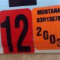 YELLOWSTONE WILDLIFE PARK GRIZZLY WOLF Center license plate Bear National Animal