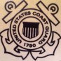 AIRSTA Cape May U.S. COAST GUARD Training license plate ship USCG Atlantic City