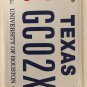 TX UNIVERSITY OF HOUSTON COUGARS license plate UH NCAA Shasta Coog Fan Sasha