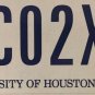 TX UNIVERSITY OF HOUSTON COUGARS license plate UH NCAA Shasta Coog Fan Sasha