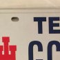 TX UNIVERSITY OF HOUSTON COUGARS license plate UH NCAA Shasta Coog Fan Sasha