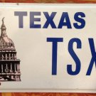 AUSTIN STATE CAPITOL license plate Historic Landmark Governor Architecture Senat