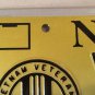 New Jersey VIETNAM VETERANS license plate VVA War Hanoi NJ vet