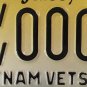 New Jersey VIETNAM VETERANS license plate VVA War Hanoi NJ vet