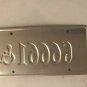 Rare HANDICAP WILDLIFE CARDINAL license plate Wheelchair Triple 6 666 repeating