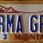 Vanity PERMA GREEN license plate Permanent Color Paint Pharma Classic Muscle car