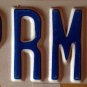 Vanity PERMA GREEN license plate Permanent Color Paint Pharma Classic Muscle car