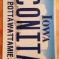 Vanity CONITA CON ITA license plate Italian Connie Constance Conny