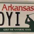 GOLF license plate Golfing Golfer Tee Club Course Alotian Chenal Diamante Hole
