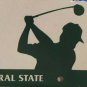 GOLF license plate Golfing Golfer Tee Club Course Alotian Chenal Diamante Hole