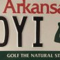 GOLF license plate Golfing Golfer Tee Club Course Alotian Chenal Diamante Hole