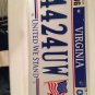 VA UNITED WE STAND license plate America Remembers 9/11 September 11 Terrorism