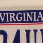 VA UNITED WE STAND license plate America Remembers 9/11 September 11 Terrorism