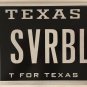 Vanity SILVER BULLET License Plate Gun Hunt Hunter Magic solution werewolf witch