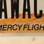 AIRCRAFT vanity AWACS license plate Helicopter Plane Boeing E-3 Sentry USAF Fly