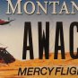 AIRCRAFT vanity AWACS license plate Helicopter Plane Boeing E-3 Sentry USAF Fly