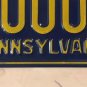 Harrisburg USAF U.S. AIR FORCE RESERVE license plate Pilot Fighter Jet PA base