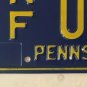 Harrisburg USAF U.S. AIR FORCE RESERVE license plate Pilot Fighter Jet PA base