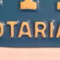 New Jersey ROTARY International Club license plate Rotarian Service Above Self