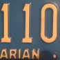 New Jersey ROTARY International Club license plate Rotarian Service Above Self