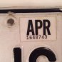 SUPPORT OUR TROOPS license plate Military Marine USAF Army 938 AJG yellow ribbon