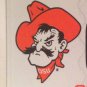 Texas OKLAHOMA STATE UNIVERSITY OSU COWBOYS license plate Cowboy Pistol Pete OK