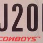 Texas OKLAHOMA STATE UNIVERSITY OSU COWBOYS license plate Cowboy Pistol Pete OK