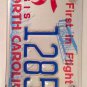 North Carolina OASIS SHRINERS FREE MASON license plate Shriner Lodge Masonry Fez