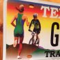 Texas TRAILS license plate Jogger Bicycle Bike hiking Park Runner Share Road run