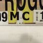 MOTORCYCLE vanity FROG FROGGY license plate French France Toggs Rain Princess