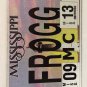 MOTORCYCLE vanity FROG FROGGY license plate French France Toggs Rain Princess