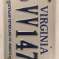 VIETNAM VETERAN license plate Military Saigon War Service Medal VVA 1471 VV
