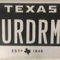 TX vanity NERD DREAM Z license plate Technology sport car computer Engineer job